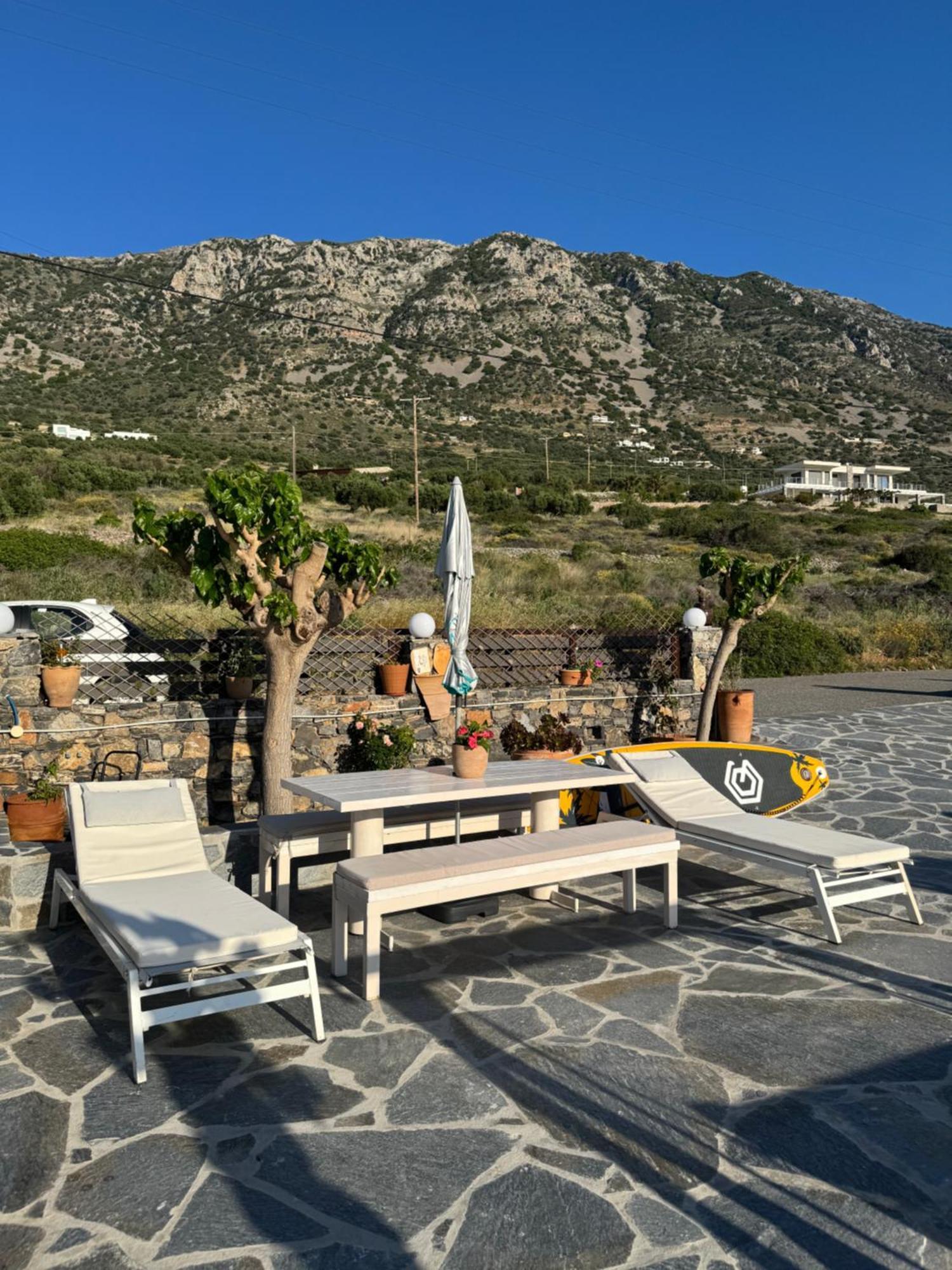 Tholos Alexandra'S Beachfront House Kavoúsion Eksteriør billede
