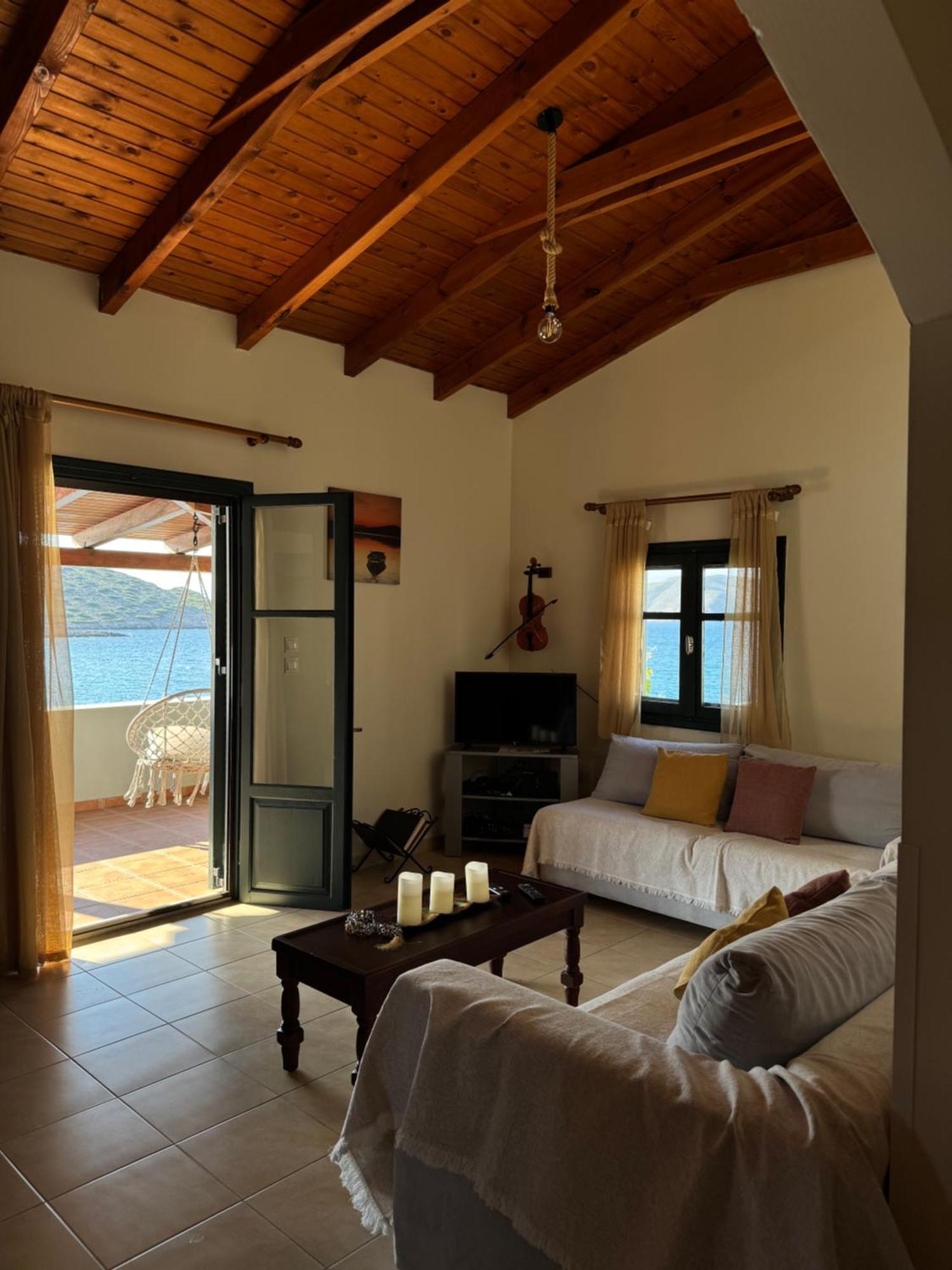 Tholos Alexandra'S Beachfront House Kavoúsion Eksteriør billede
